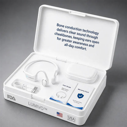 🌎Ends Today: 70% OFF!⏰👂Revitalize your ears again💖 💥 LIMITED TIME OFFER!🔥Bone Conduction Smart Hearing Aid Bluetooth Earphones