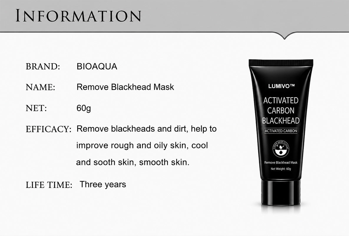 LUMIVO Bamboo Charcoal Blackhead Remover