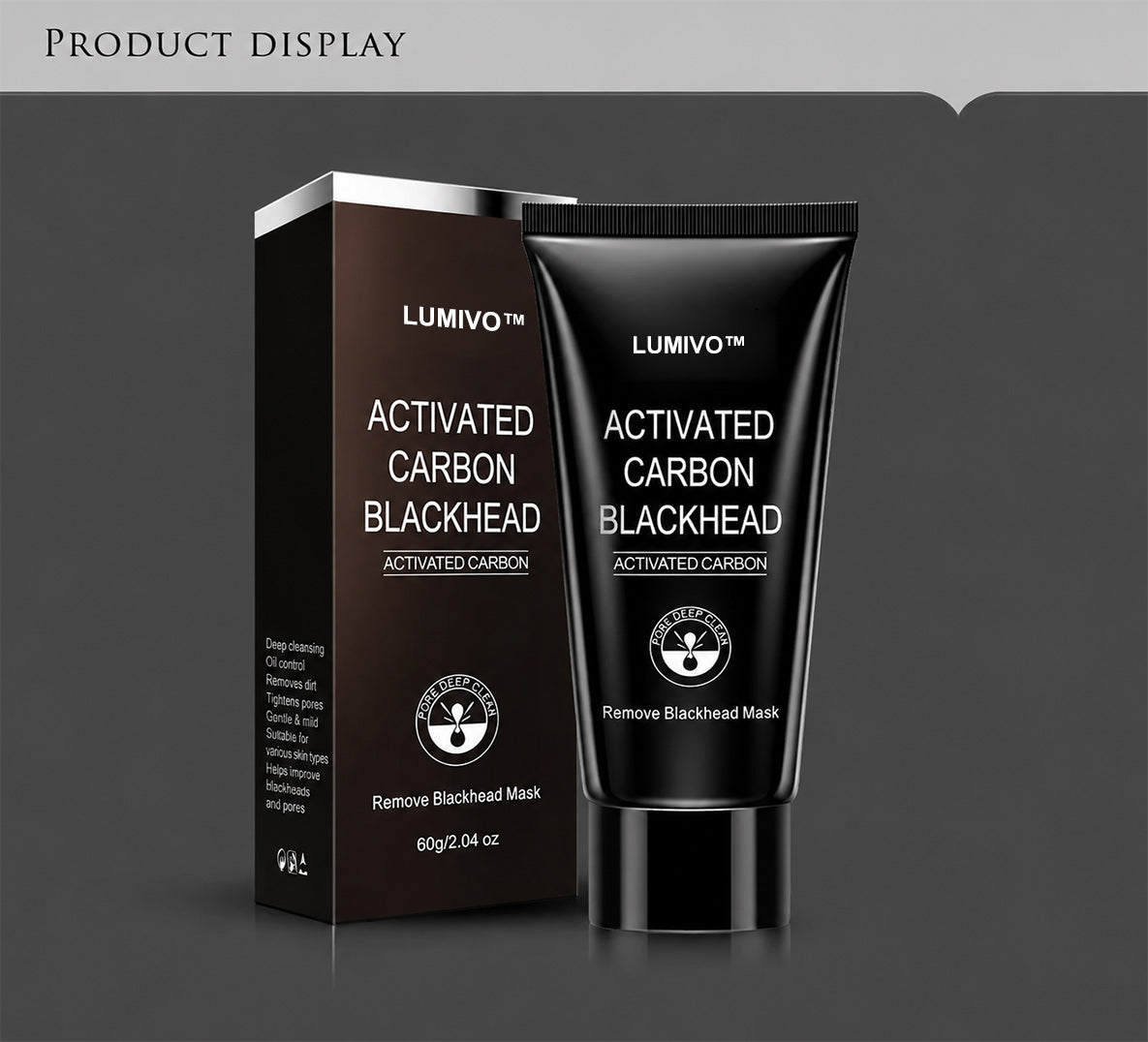 LUMIVO Bamboo Charcoal Blackhead Remover